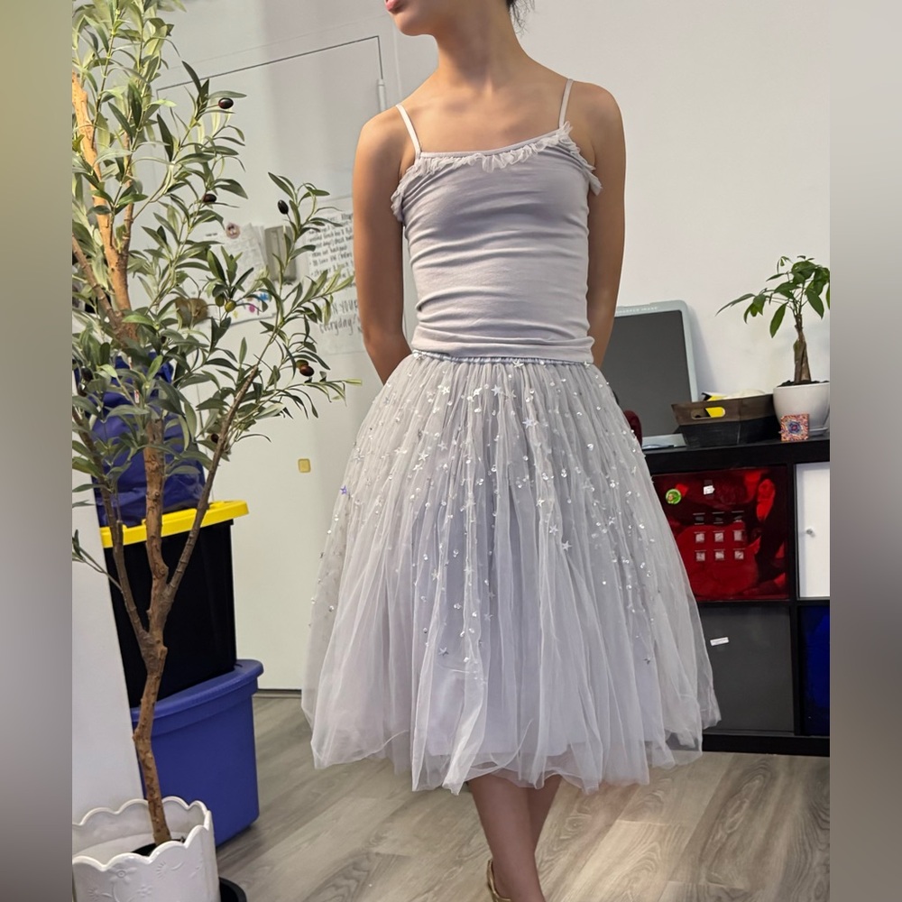 Tutu Du Monde Gray Tulle Set